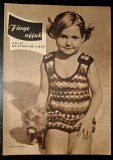 Furge ujjak - 3/1975, revista vintage de tricotat, crosetat, cusut limba maghiara