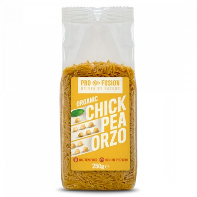 Paste orzo din naut, bio, 250g, Profusion foto