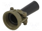 Protecție cablu AMPHENOL 97 oliv cu dispozitiv de prindere