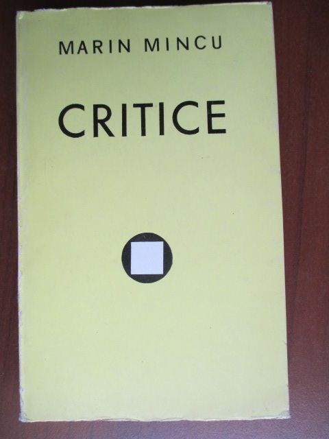Critice- Marin Mincu