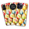 Husa Apple iPhone 12 Silicon Gel Tpu Model Icecream Pattern