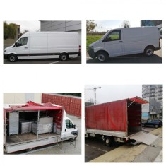 Inchiriez duba sau camion cu sofer pentru mutari locuinte sau transport de marfa foto