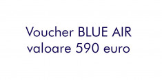 VOUCHERE Blue Air foto