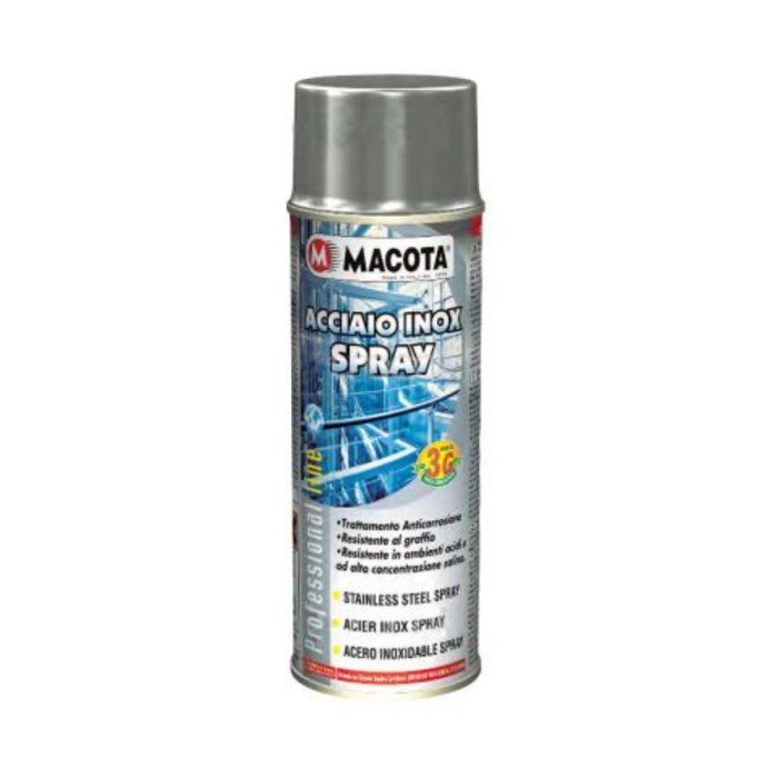 Vopsea Spray Inox Luminos Macota 400ml