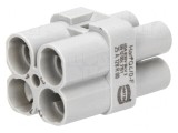 Conector HDC Mamă Han Q 4PIN Crimpat