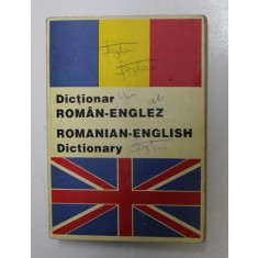 DICTIONAR ROMAN ENGLEZ , ROMANIAN - ENGLISH DICTIONARY , 1996