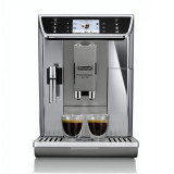 Espressor automat DeLonghi PrimaDonna Elite ECAM650.55.MS, 1450 W, 15 bar, 2 l, carafa lapte, display LCD, argintiu