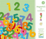 Joc magnetic Cifre colorate pentru copii, Djeco