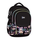 Ghiozdan scolar Majewski ST Right, BP01, Color Anime, 4 compartimente, 43 x 32 x 21 cm