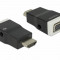 Adaptor Delock HDMI - VGA Black