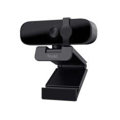 Camera Web Trust Tanor, rezolutie video Full HD, USB 2.0, Negru