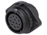 Soclu SP21 Mamă 12 PIN IP68 5A 400V 0,75mm2