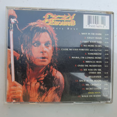 CD original Ozzy Osbourne, The very best, folosit dar in stare buna