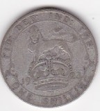 Marea Britanie Anglia 1 Shilling - George V 1923, Europa, Argint