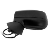 Oglinda usa exterioara Subaru Xv, 04.20, montare stanga, reglaj electric; carcasa neagra, grunduit; incalzire; sticla plana; sticla crom; 13 gauri /