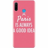 Husa silicon pentru Huawei P30 Lite, Paris Is Always A Good Idea