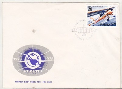 bnk fil Polonia - FDC 1978 - aviatie - Pezetel PZL-104 Wilga 35 foto