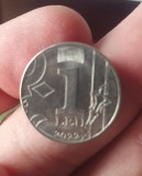 Moneda 1 leu Republica Moldova 2022