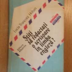 STITI SA REDACTATI O SCRISOARE IN LIMBA ENGLEZA-LUCIA TRANCOTA HOHAN,r2a