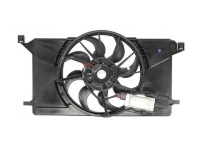 GMV radiator electroventilator Ford C-Max/C-Max Grand, 2011-, motor 1.6, benzina, 390; 2 pini foto
