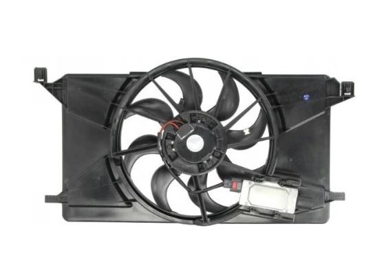 GMV radiator electroventilator Ford C-Max/C-Max Grand, 2011-, motor 1.6, benzina, 390; 2 pini