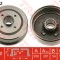 Tambur frana OPEL CORSA C (F08, F68) (2000 - 2009) TRW DB4302
