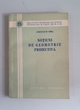 Constantin Bors - Notiuni De Geometrie Proiectiva