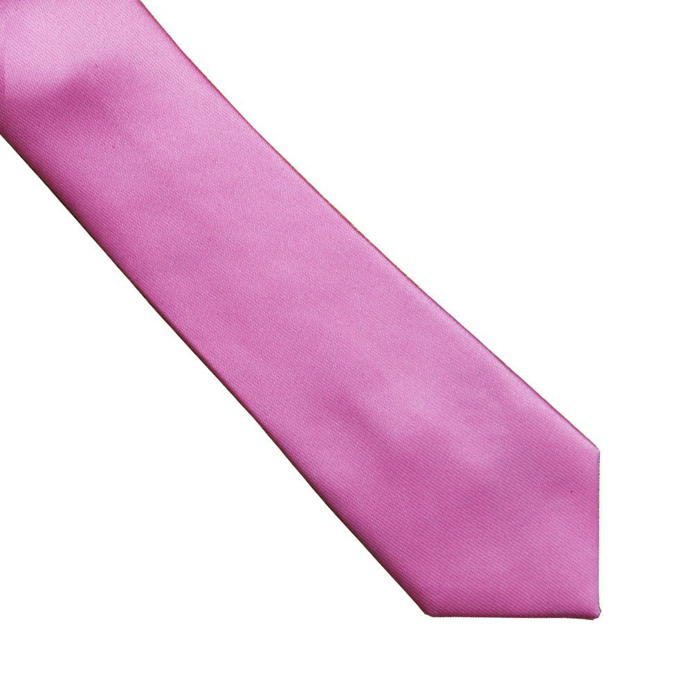 Cravata slim, Onore, roz, microfibra, 145 x 6 cm, model uni, Geometric |  Okazii.ro