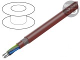 Cablu Silicon 5G0.5mm2 Maro-Roșu 60-180&deg;C