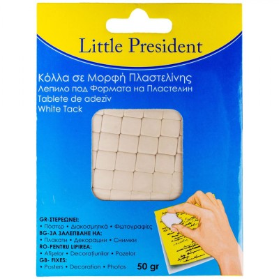 Adeziv Modelator, Little President, Tablete, Capacitate 50g, Alb foto