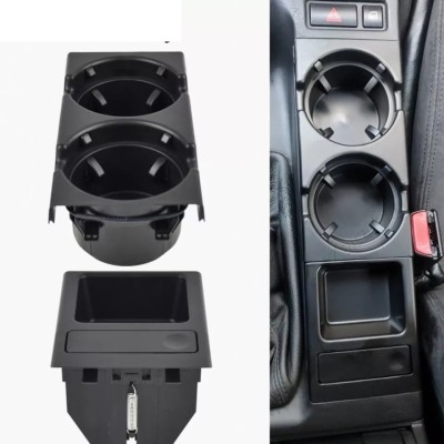 Suport Pahare si Monede compatibil cu BMW 3 Series E46 (1998-2005) negru foto