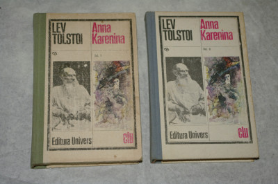 Anna Karenina - 2 vol - Lev Tolstoi - 1980 foto