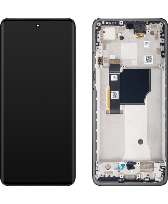 Ecran LCD Display Cu Rama Motorola Edge 40 Neo Negru