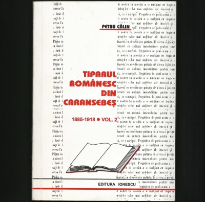 TIPARUL ROM&amp;Acirc;NESC DIN CARANSEBEȘ - VOL. 2 - PETRU CĂLIN foto