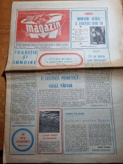ziarul magazin 25 septembrie 1982-articol vasile parvan foto