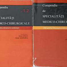 COMPENDIU DE SPECIALITATI MEDICO-CHIRURGICALE. UTILA PENTRU INTRAREA IN REZIDENTIAT VOL.1-2 (VOL.1 PARTEA 1 SI P