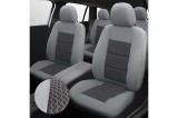 Cumpara ieftin Set Huse Scaun Premium Lux compatibile Dacia Logan (2004-2012) Gri
