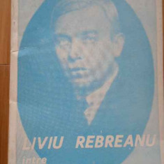 Liviu Rebreanu Intre "oameni De Pe Somes" - Gavril Scridon ,286560