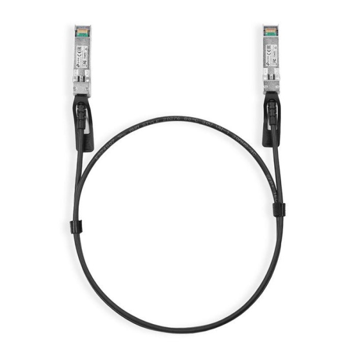 Cablu TP-Link 1 Metru 10G SFP+ Direct Attach, 10G SFP+ conector la ambele capete &quot;TL-SM5220-1M&quot; (include timbru verde 0.25 lei)