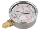 Manometru cu glicerină 0-250 bar 63mm