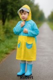 Cumpara ieftin Pelerină de ploaie pentru copii &ndash; Protecție colorată și veselă (mărimea XL)