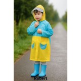 Pelerină de ploaie pentru copii &ndash; Protecție colorată și veselă (mărimea XL)