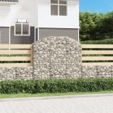 Cumpara ieftin Coș gabion arcuit, 150x30x140/160 cm, fier galvanizat