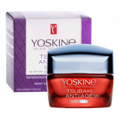 Crema anti-imbatranire de zi si noapte Tsubaki 55+, 50ml, Yoskine