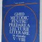 GHID METODIC PENTRU PREDAREA LECTURII LITERARE LA CLASELE V-VIII-MIRCEA GHEORGHE