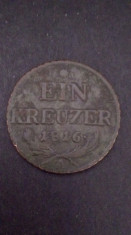 EIN KREUZER 1816 A foto