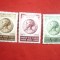 Serie -Ziua Reginei Elisabeta 1956 Belgia 3 val.
