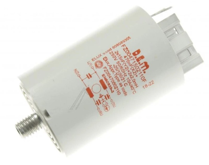 FILTRU ANTIPARAZIT, CABLU DE ALIMENTAREUscator de rufe Electrolux PerfectCare800