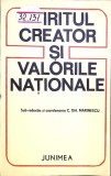 SPIRITUL CREATOR SI VALORILE NATIONALE-C.GH. MARINESCU-351065