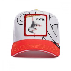 Sapca Goorin Brothers trucker double-or-nothing rosu - Cod 72903 foto